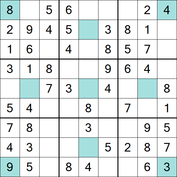 Girandola Sudoku - Easy