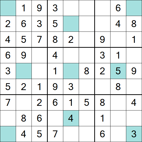 Girandola Sudoku - Easy