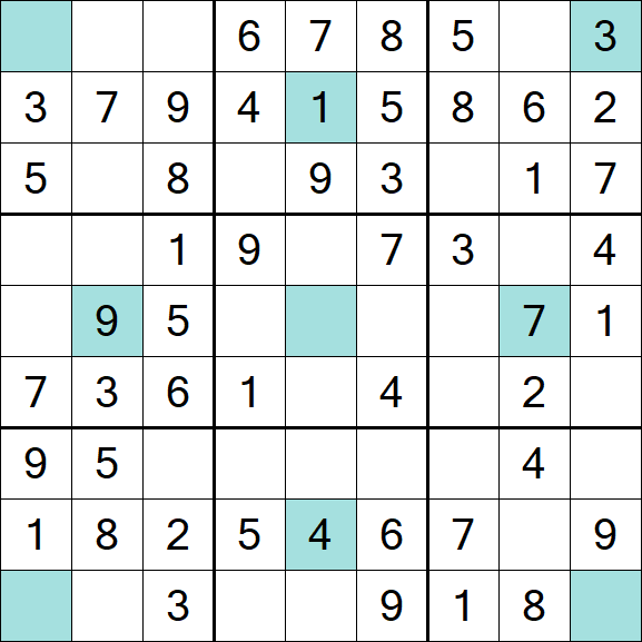 Girandola Sudoku - Easy