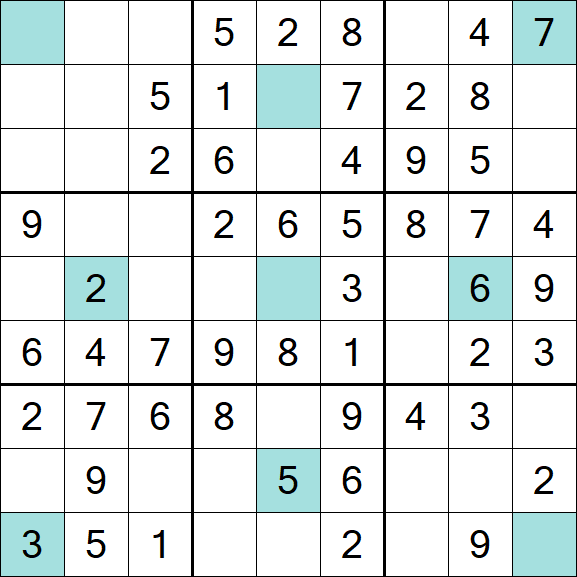 Girandola Sudoku - Easy