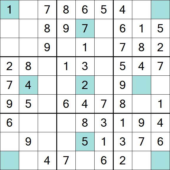 Girandola Sudoku - Easy