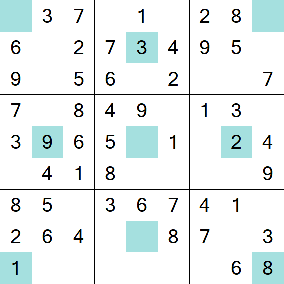 Girandola Sudoku - Easy