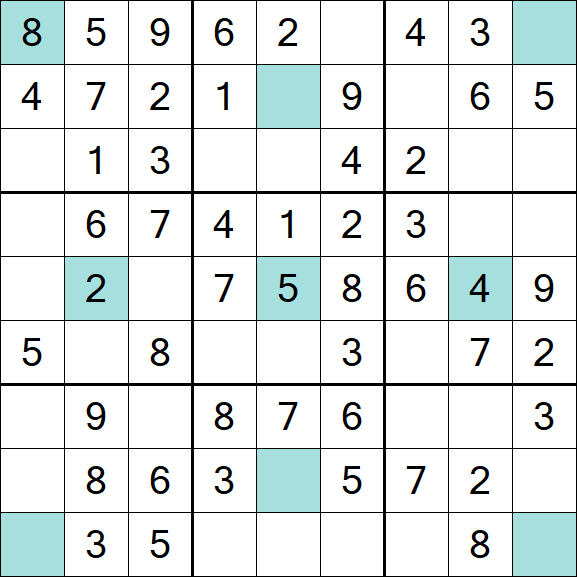 Girandola Sudoku - Easy