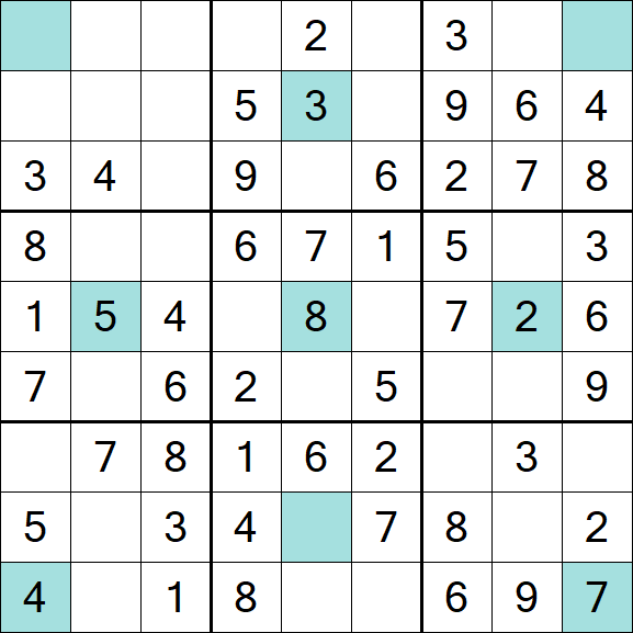 Girandola Sudoku - Easy