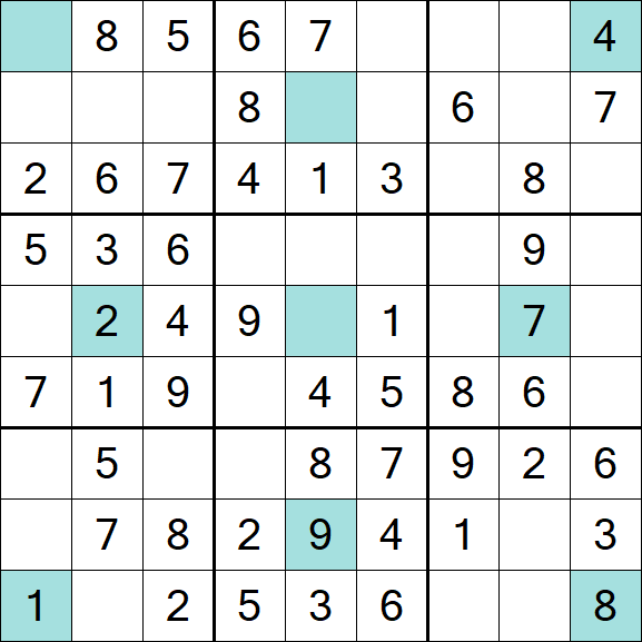 Girandola Sudoku - Simple