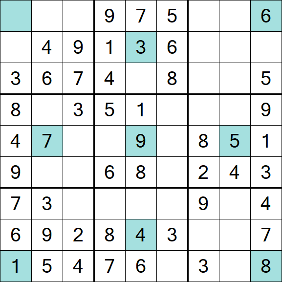 Girandola Sudoku - Simple