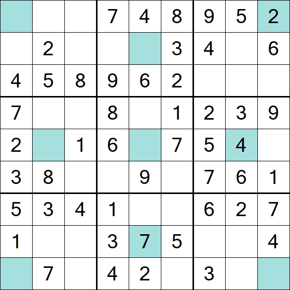 Girandola Sudoku - Simple