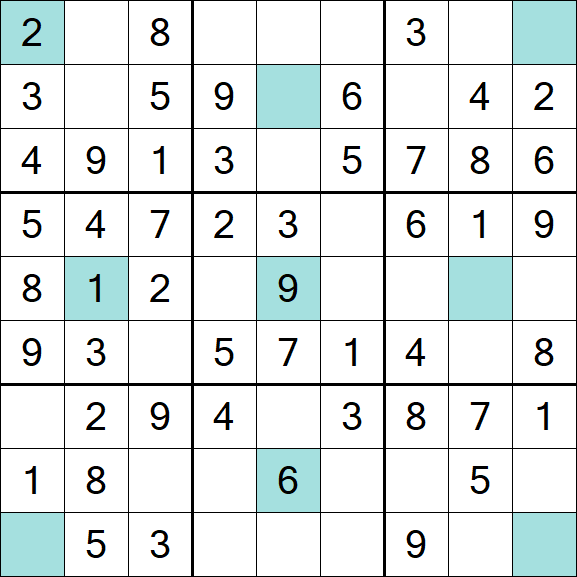 Girandola Sudoku - Simple