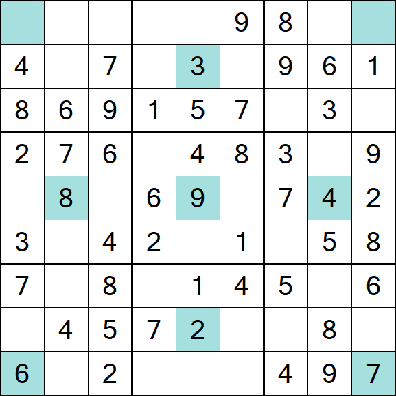 Girandola Sudoku - Simple