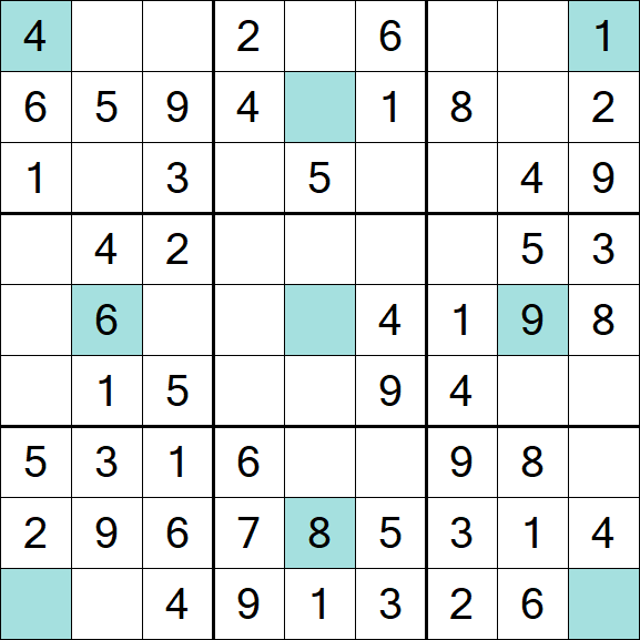 Girandola Sudoku - Simple