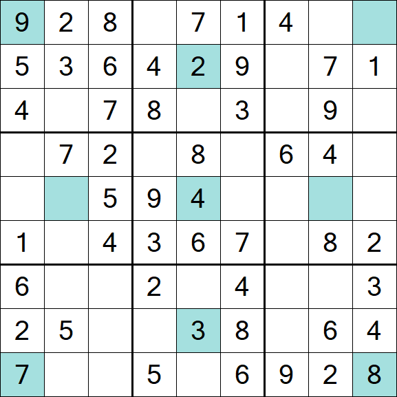 Girandola Sudoku - Simple