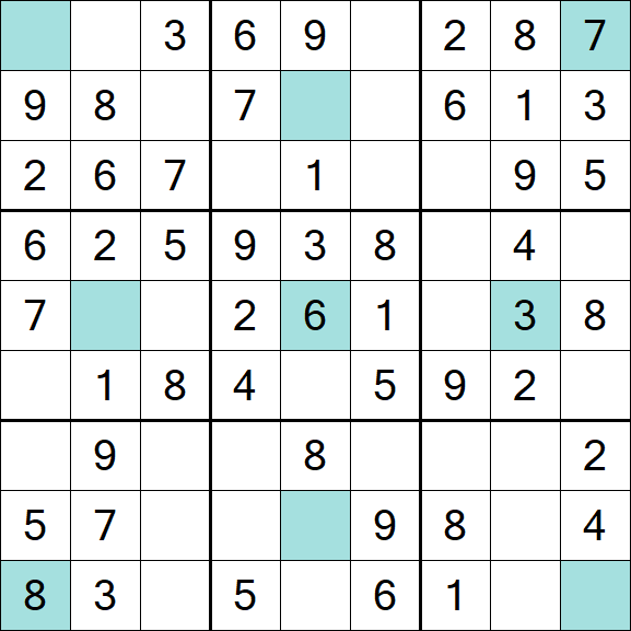 Girandola Sudoku - Simple