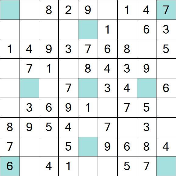 Girandola Sudoku - Simple