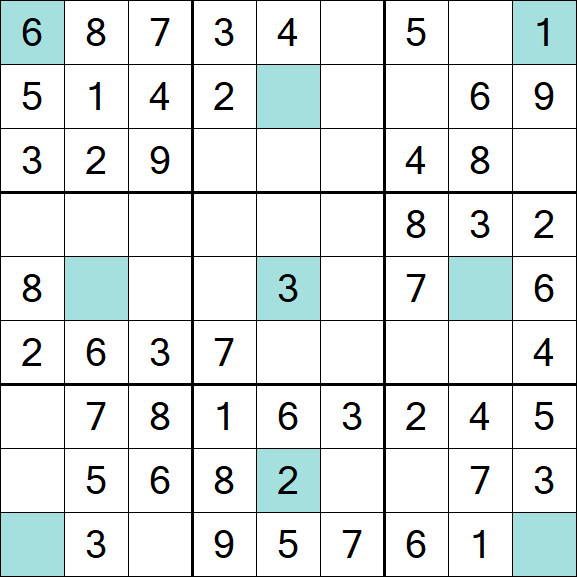 Girandola Sudoku - Fácil