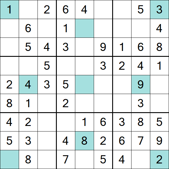 Girandola Sudoku - Simple