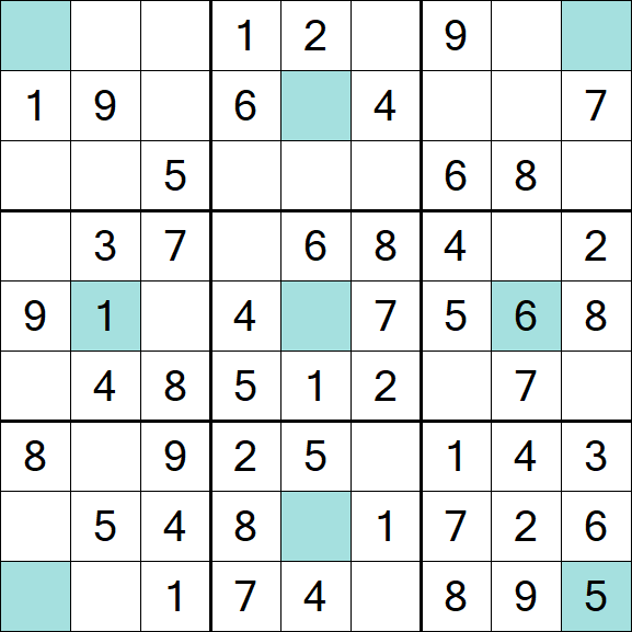 Girandola Sudoku - Simple