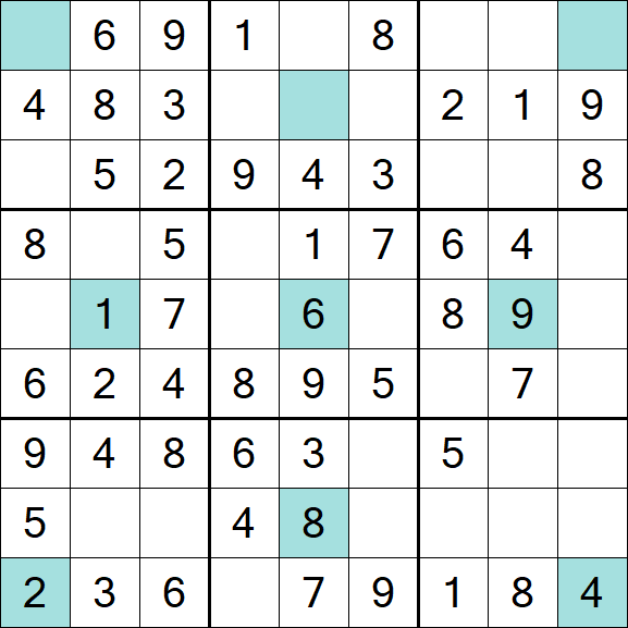 Girandola Sudoku - Easy