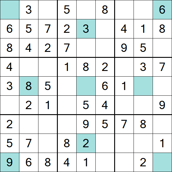 Girandola Sudoku - Fácil