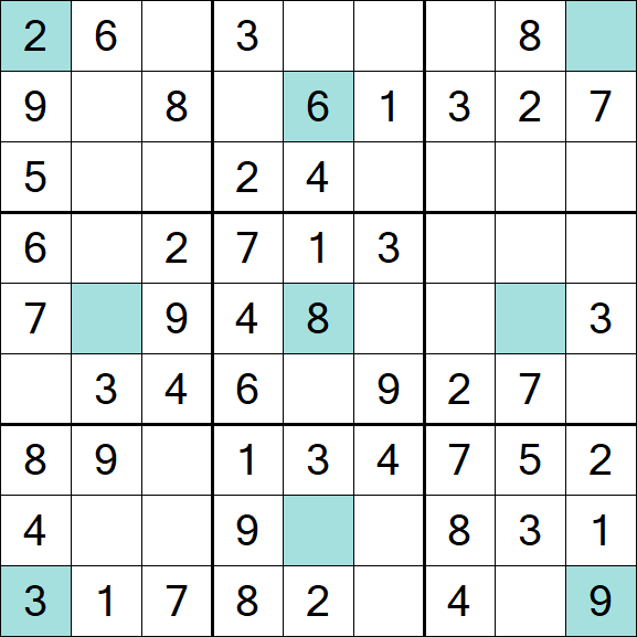 Girandola Sudoku - Fácil