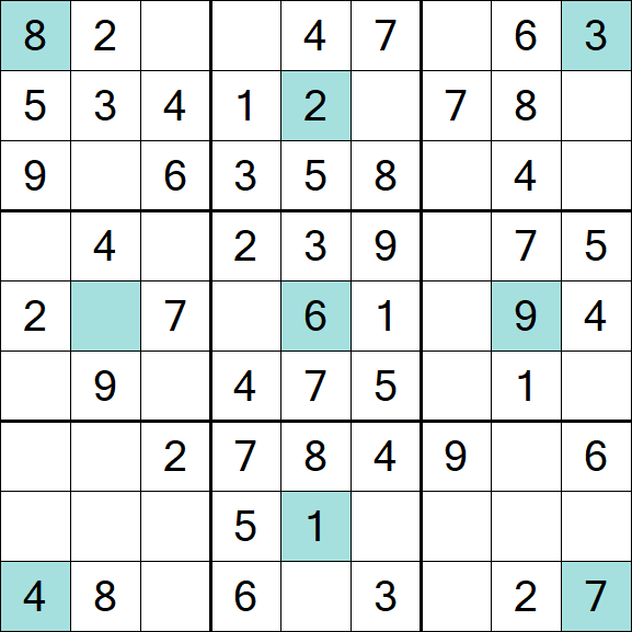 Girandola Sudoku - Simple