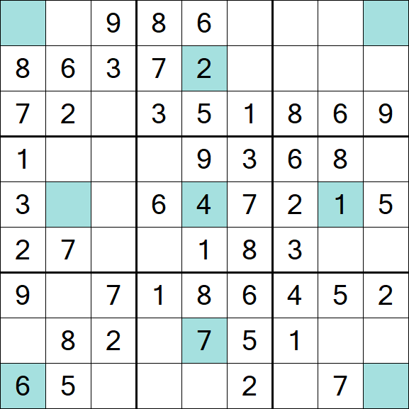 Girandola Sudoku - Simple