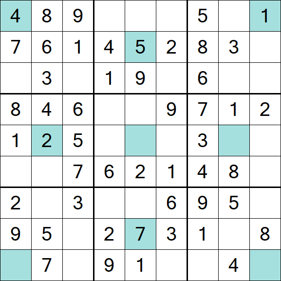 Girandola Sudoku - Easy