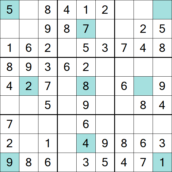 Girandola Sudoku - Simple