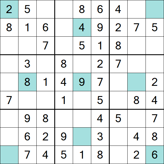 Girandola Sudoku - Fácil