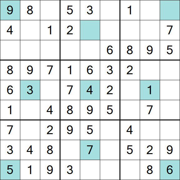 Girandola Sudoku - Fácil