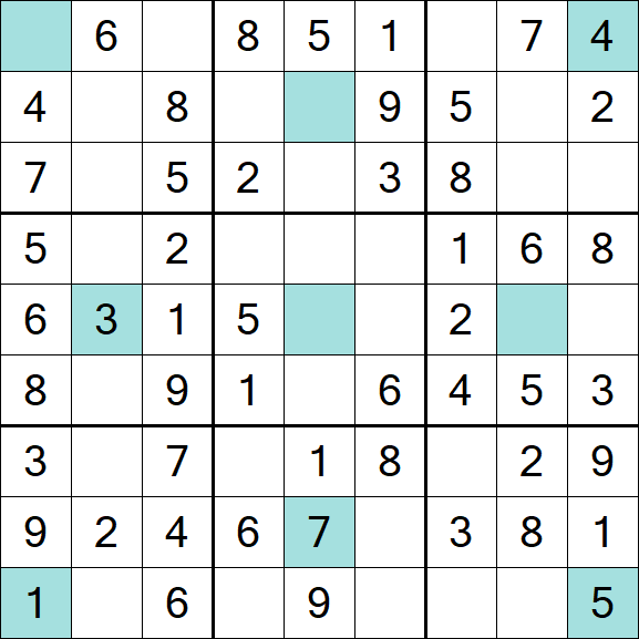 Girandola Sudoku - Simple