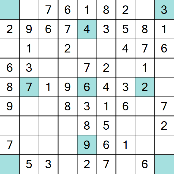 Girandola Sudoku - Simple