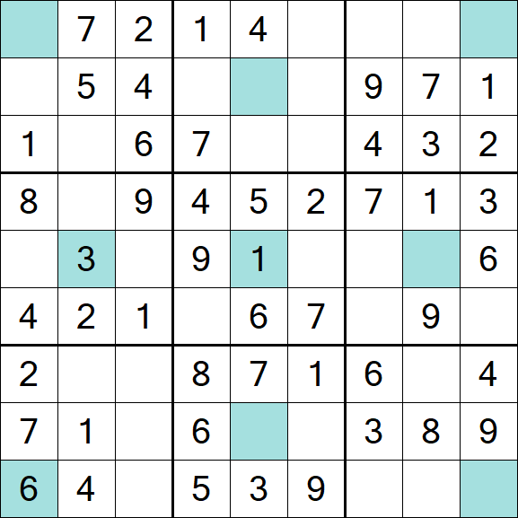 Girandola Sudoku - Fácil