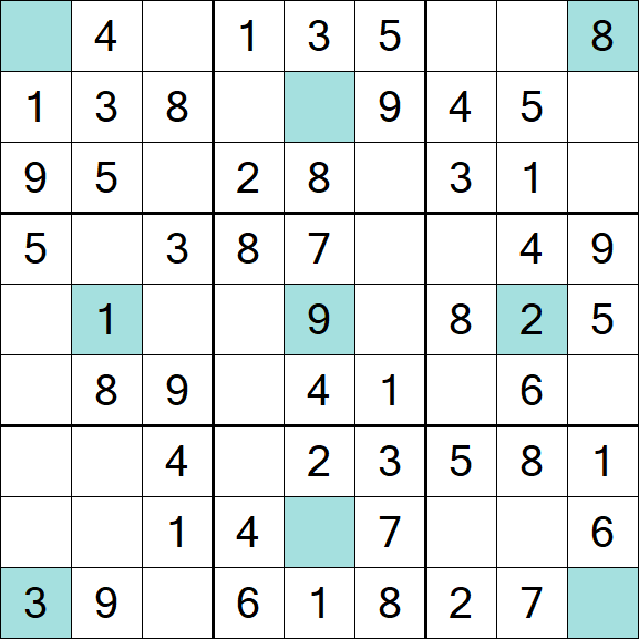 Girandola Sudoku - Simple