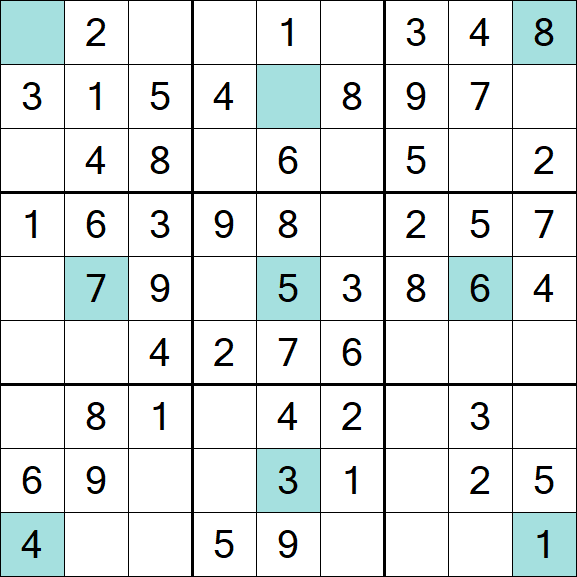 Girandola Sudoku - Easy