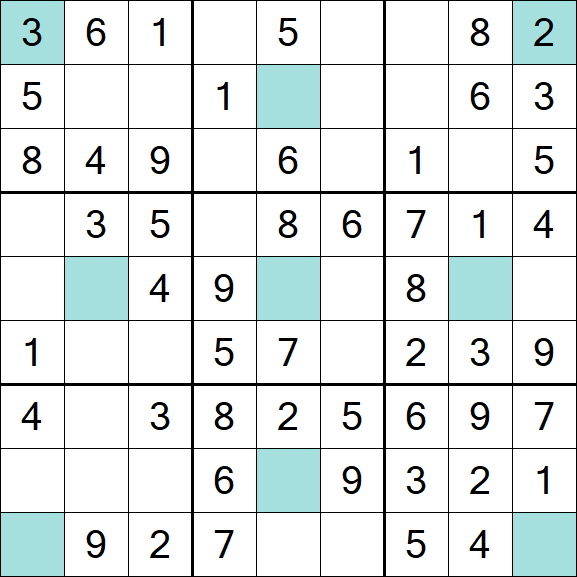 Girandola Sudoku - Fácil