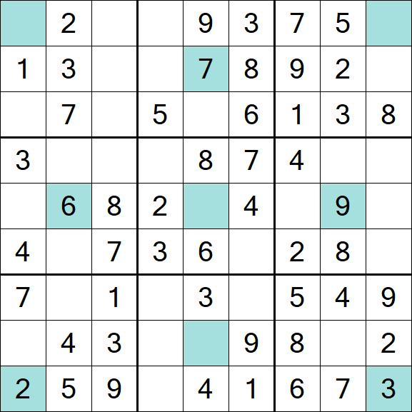 Girandola Sudoku - Easy