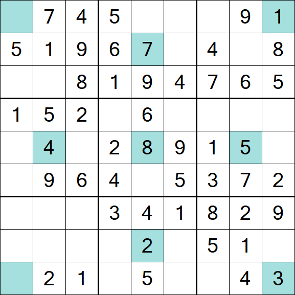 Girandola Sudoku - Einfach