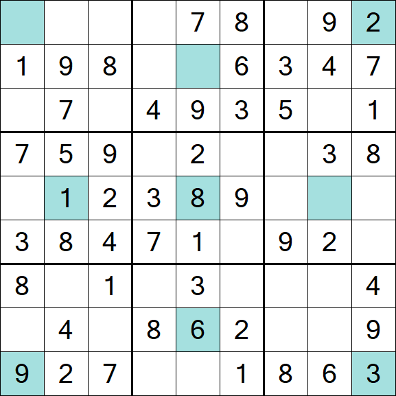 Girandola Sudoku - Einfach