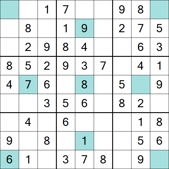 Girandola Sudoku - Einfach