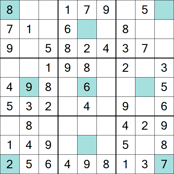 Girandola Sudoku - Einfach