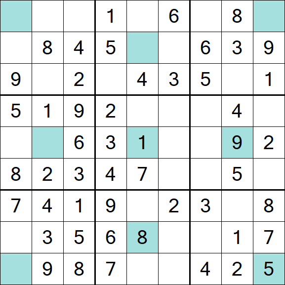 Girandola Sudoku - Einfach