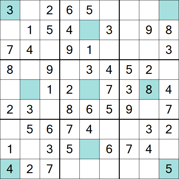Girandola Sudoku - Einfach