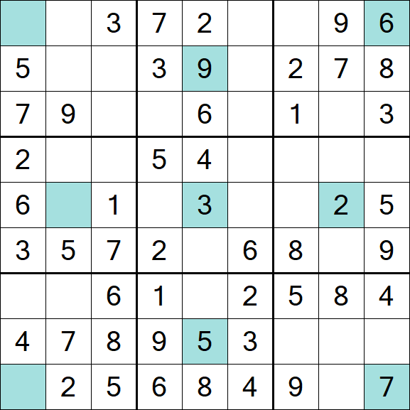 Girandola Sudoku - Einfach
