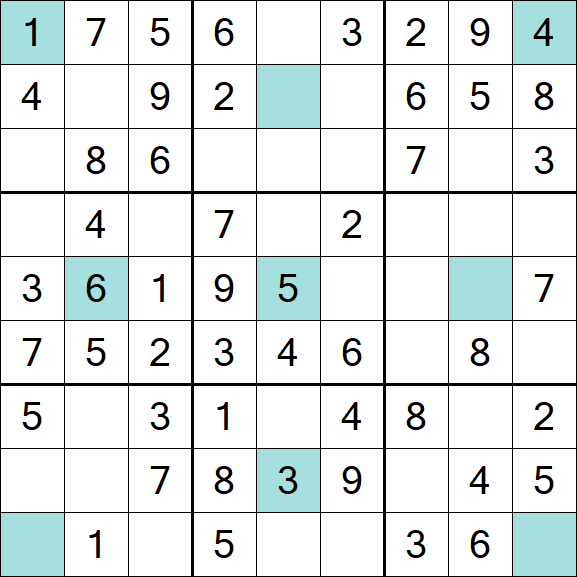 Girandola Sudoku - Einfach