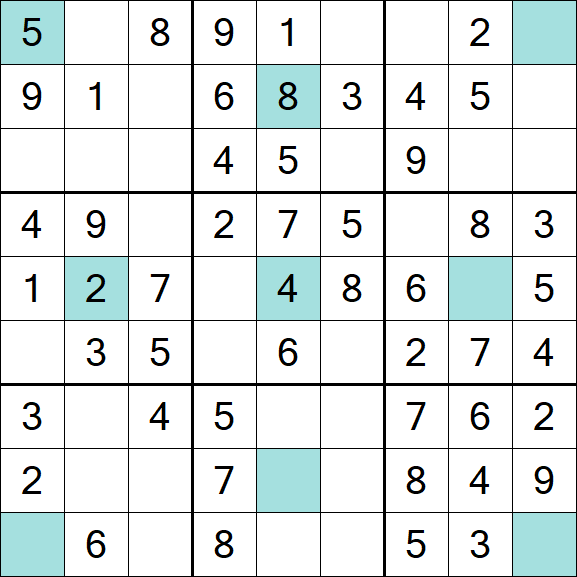 Girandola Sudoku - Einfach