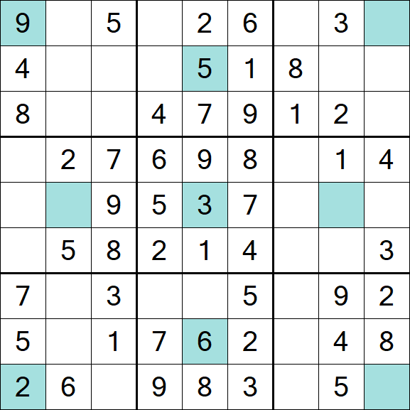 Girandola Sudoku - Einfach