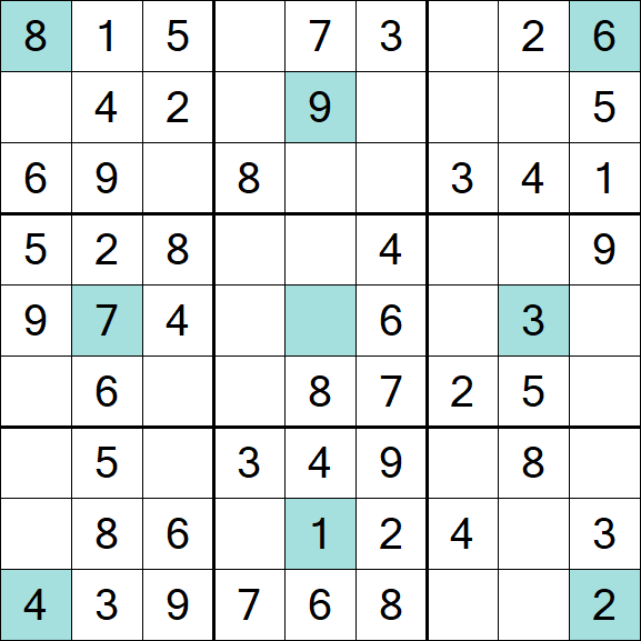 Girandola Sudoku - Einfach