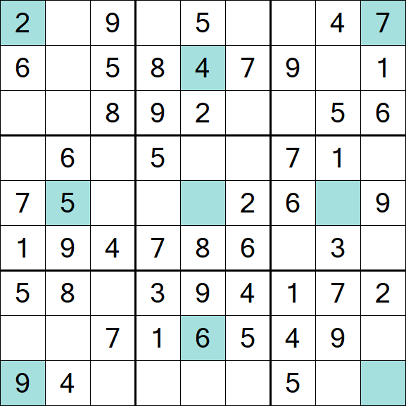 Girandola Sudoku - Einfach