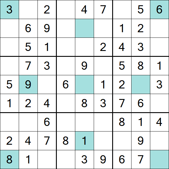 Girandola Sudoku - Einfach