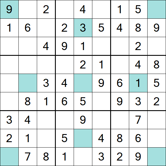 Girandola Sudoku - Easy